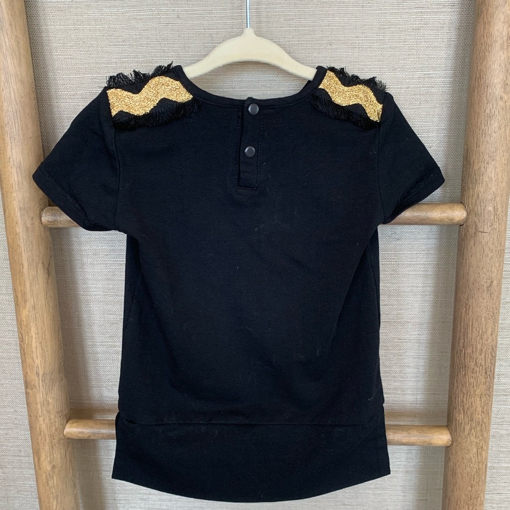 Carbon Soldier Tee w/ Gold embroidery 18-24m